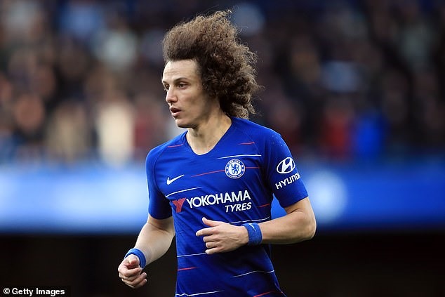 David Luiz mới gia hạn hợp đồng tới năm 2021 với Chelsea. Ảnh: Getty Images