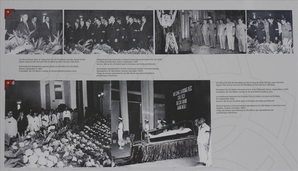 Lễ viếng Chủ tịch Hồ Chí Minh. Ảnh Tài liệu lưu trữ.