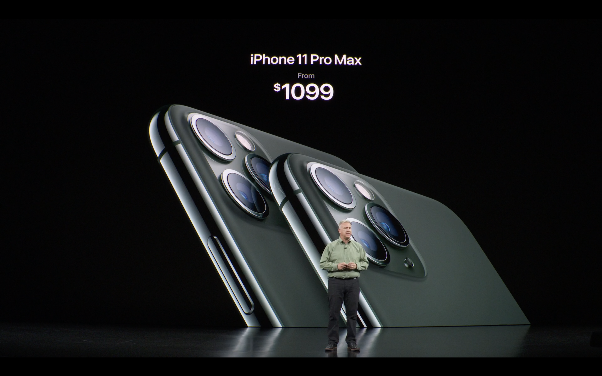iPhone 11 Pro chính thức ra mắt với hệ thống cụm 3 camera sau đầu tiên của Apple. iPhone 11 Pro có giá từ 999 USD, trong khi iPhone Pro Max có giá từ 1.099 USD.
