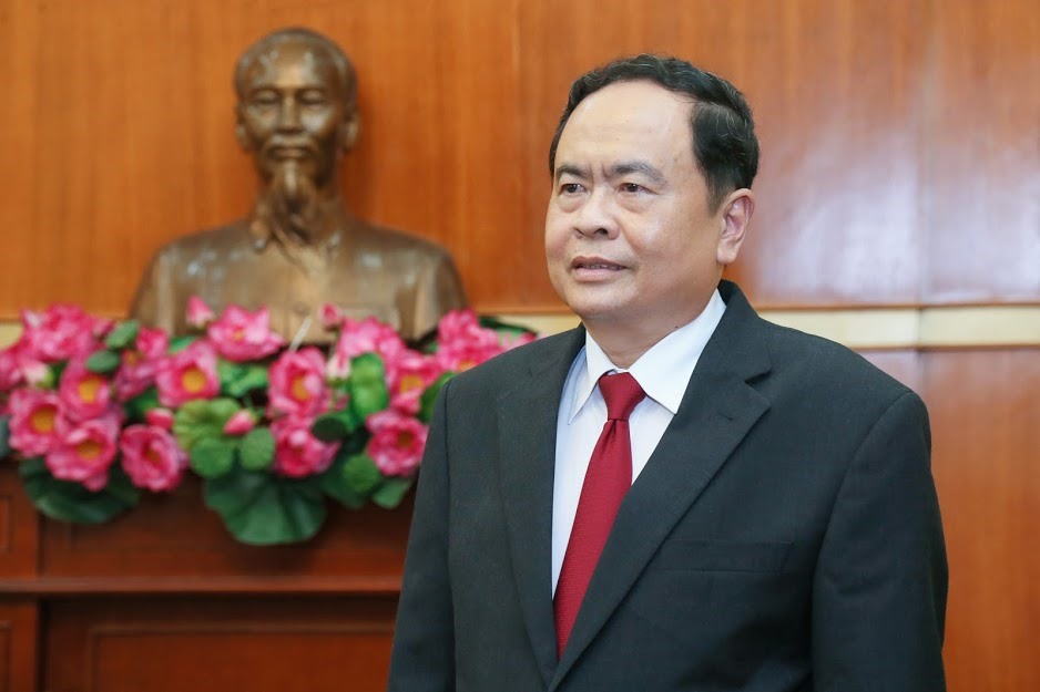 Chủ tịch Uỷ ban Trung ương MTTQ Việt Nam Trần Thanh Mẫn. Ảnh: PV