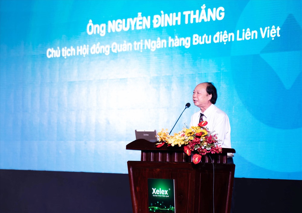 Chủ tịch HĐQT Nguyễn Đình Thắng phát biểu tại hội thảo