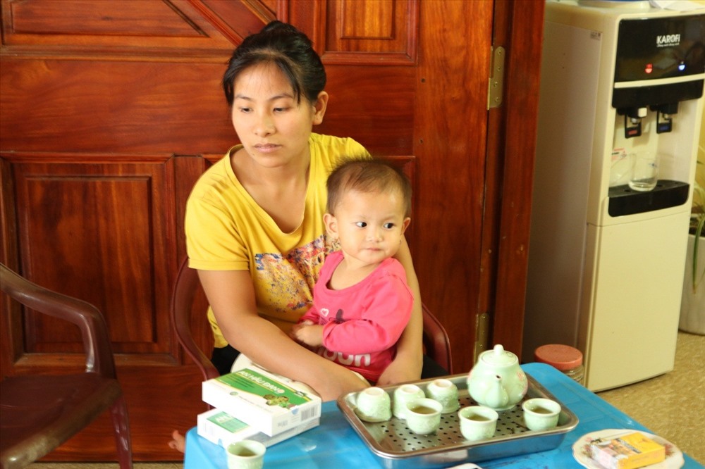 Chị Bùi Thị Hòa, Quảng Ninh, đã sử dụng An Hầu Đan Kids cho con của mình