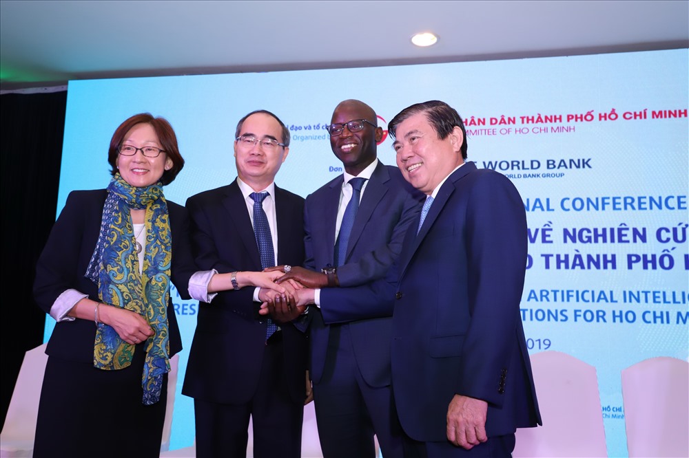 Lãnh đạo TPHCM cùng lãnh đạo Ngân hàng Thế giới tại Việt Nam tham dự hội thảo