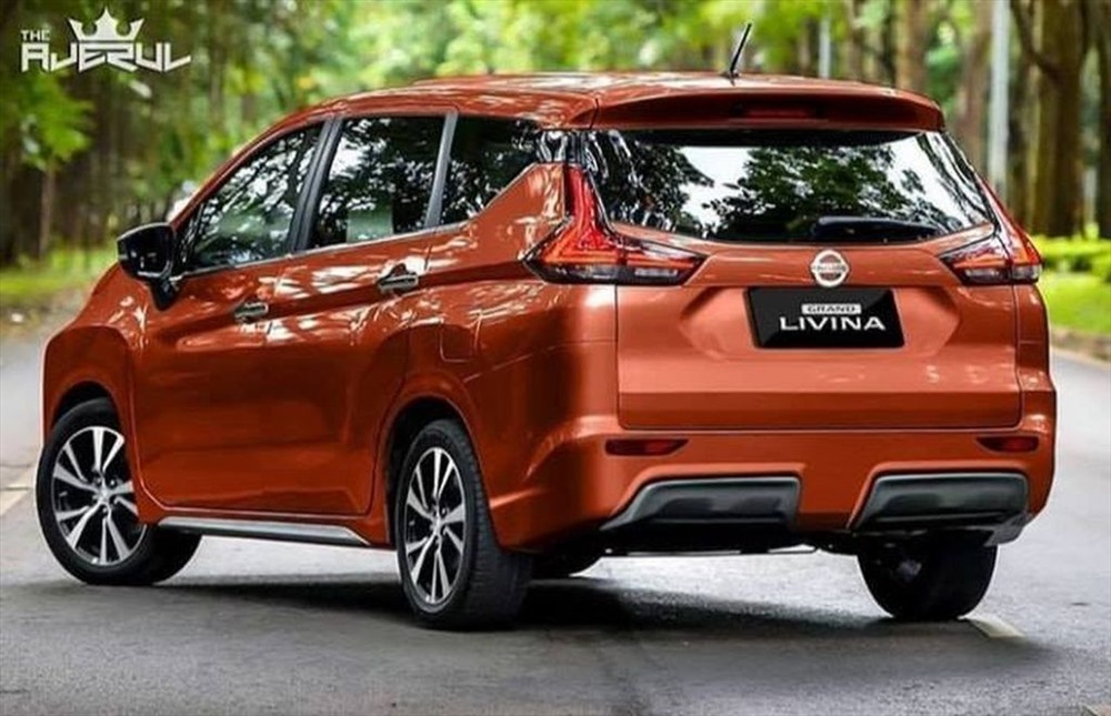 Ngoại hình mẫu xe Nissan Livina tương đồng với người anh em Mitsubishi Xpander. Ảnh BD.