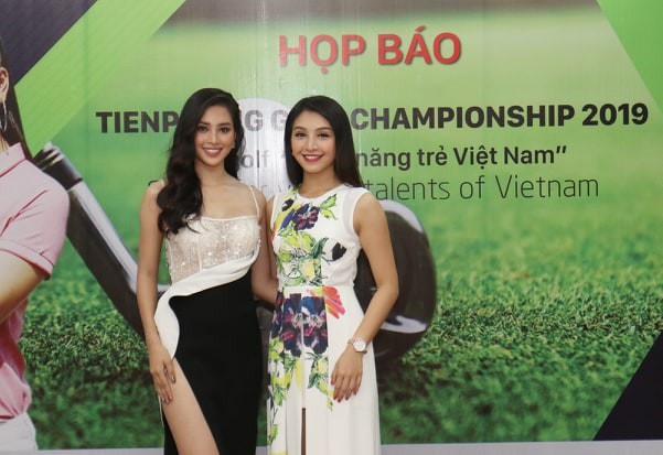 Hoa hậu Việt Nam 2018 Trần Tiểu Vy là đại diện hình ảnh của giải. Ảnh: Như Ý