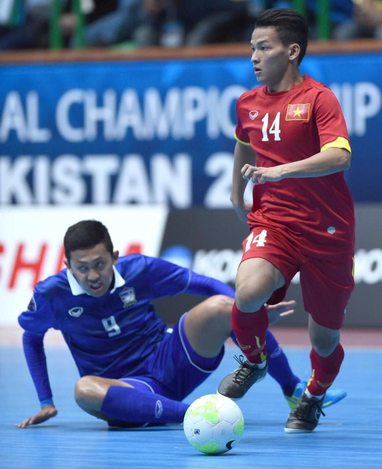 Tuyển Futsal Việt Nam sẽ có chuyến tập huấn tại Thái Lan và chạm trán 2 CLB futsal hàng đầu xứ sở Chùa vàng. Ảnh: Q.T