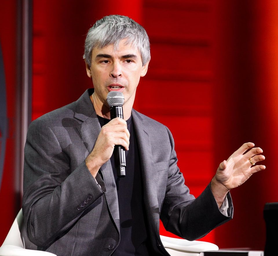 Đứng ở vị trí thứ 5 là Larry Page - người đồng sáng lập Google. Ông giữ chức CEO đầu tiên của Google cho đến năm 2001. Năm 2011, ông quay lại làm CEO của Google và 4 năm sau chuyển sang đảm nhiệm vị trí CEO của Alphabet, công ty mẹ của Google. Ảnh: Forbes