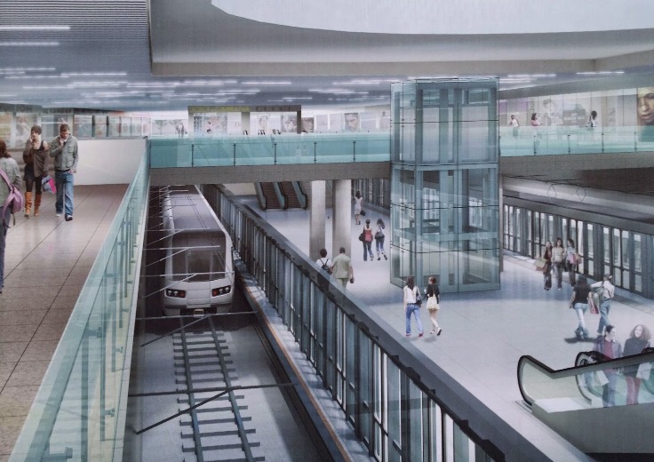 Theo chủ đầu tư, ý tưởng xây dựng khu mua sắm kết hợp với metro ngoài việc tận dụng không gian ngầm còn nhằm mang tới các dịch vụ tiện nghi cho hành khách.
