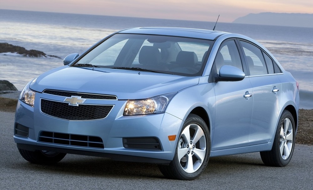 Chevrolet Cruze số tự động 2012. Ảnh ST.