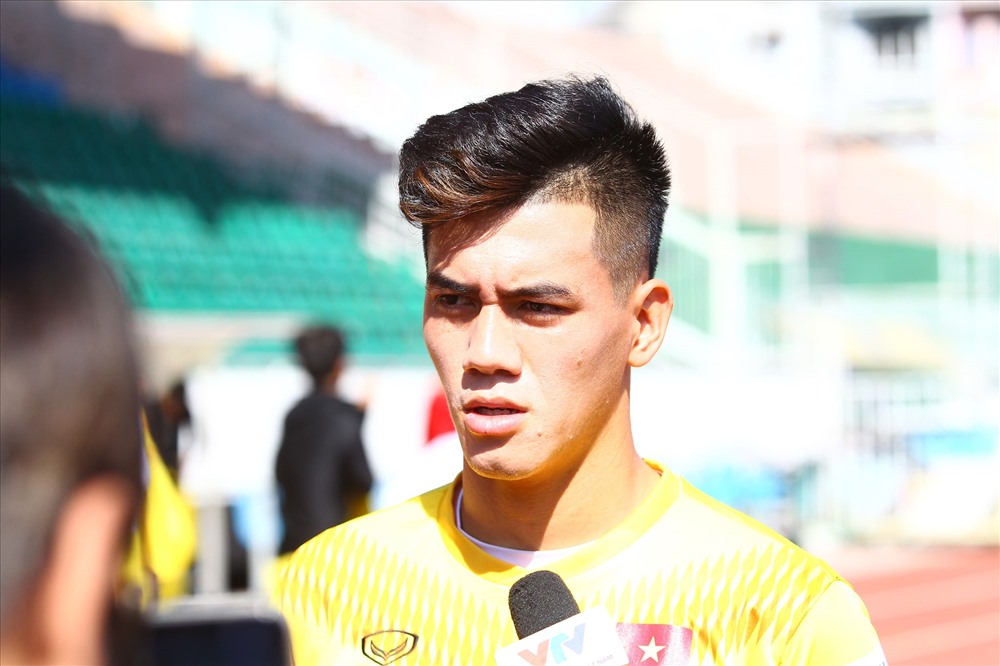 Tiến Linh cho biết các cầu thủ U23 Việt Nam đã sẵn sàng cho giải U23 Châu Á 2020. Ảnh: TQ.