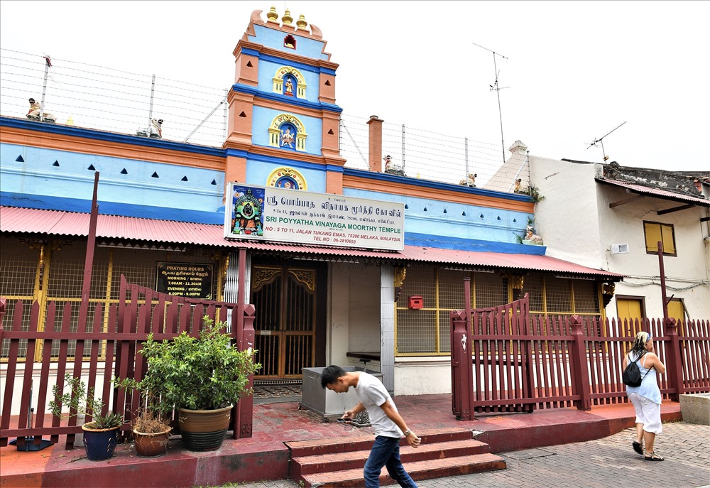 Đền Sri Poyyatha Vinayagar Moorthi - ngôi đền Hindu nổi tiếng.