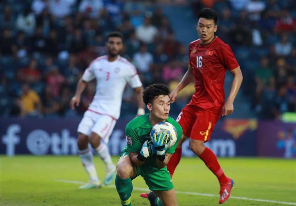 Bùi Tiến Dũng có sự trở lại ấn tượng trong đội hình xuất phát của U23 Việt Nam. Ảnh: LT.