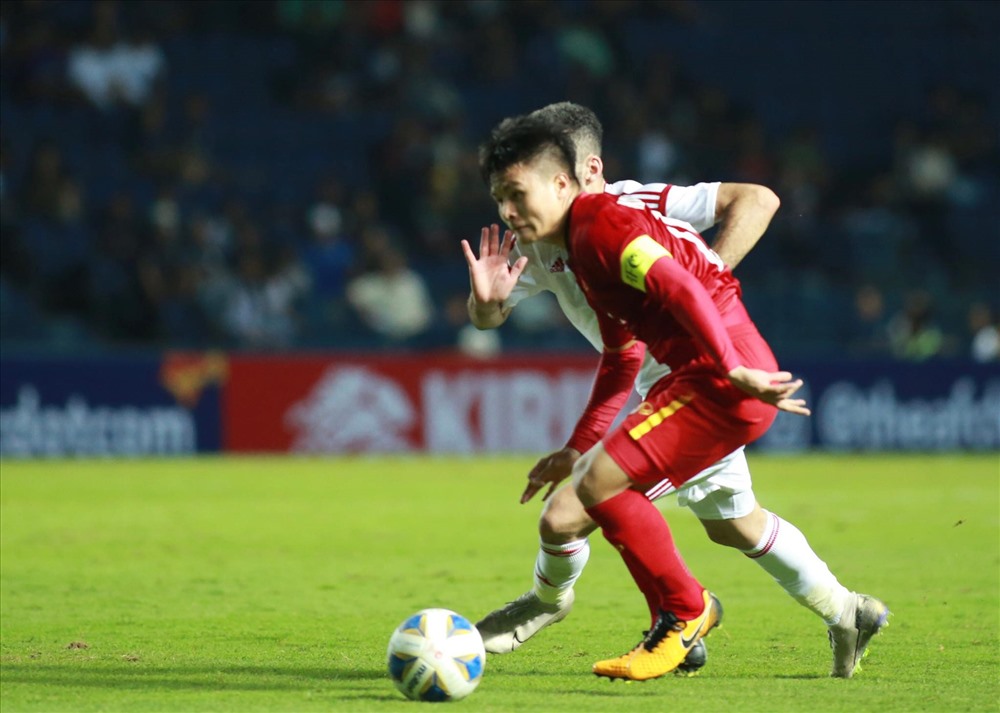 Tiền vệ đội trưởng U23 Việt Nam hướng đến một chiến thắng trước U23 Jordan ở lượt trận tới. Ảnh: L.T