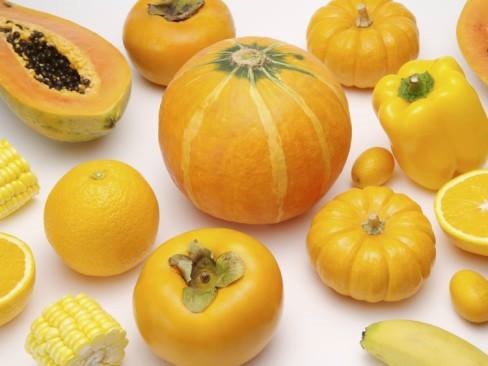 Ăn thêm hoa quả có màu vàng để bổ sung vitamin C, kẽm và chất lỏng.