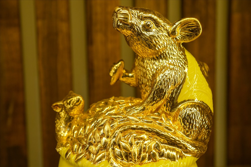 Tượng Chuột mạ vàng đón Tết Canh Tý và những ý nghĩa bất ngờ  Tuổi Trẻ  Online