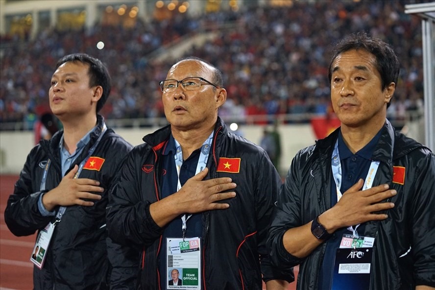 Huấn luyện viên Park Hang-seo được kỳ vọng sẽ giành thêm nhiều thành công tại Việt Nam Ảnh: D.H