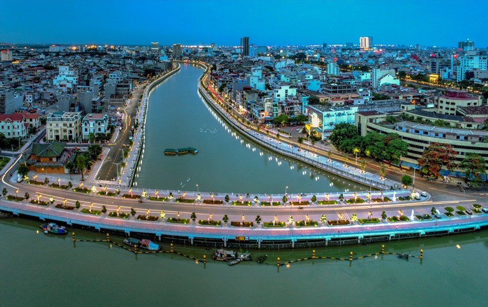 Cầu nối sông Tam Bạc 2 - ảnh Hồng Phong