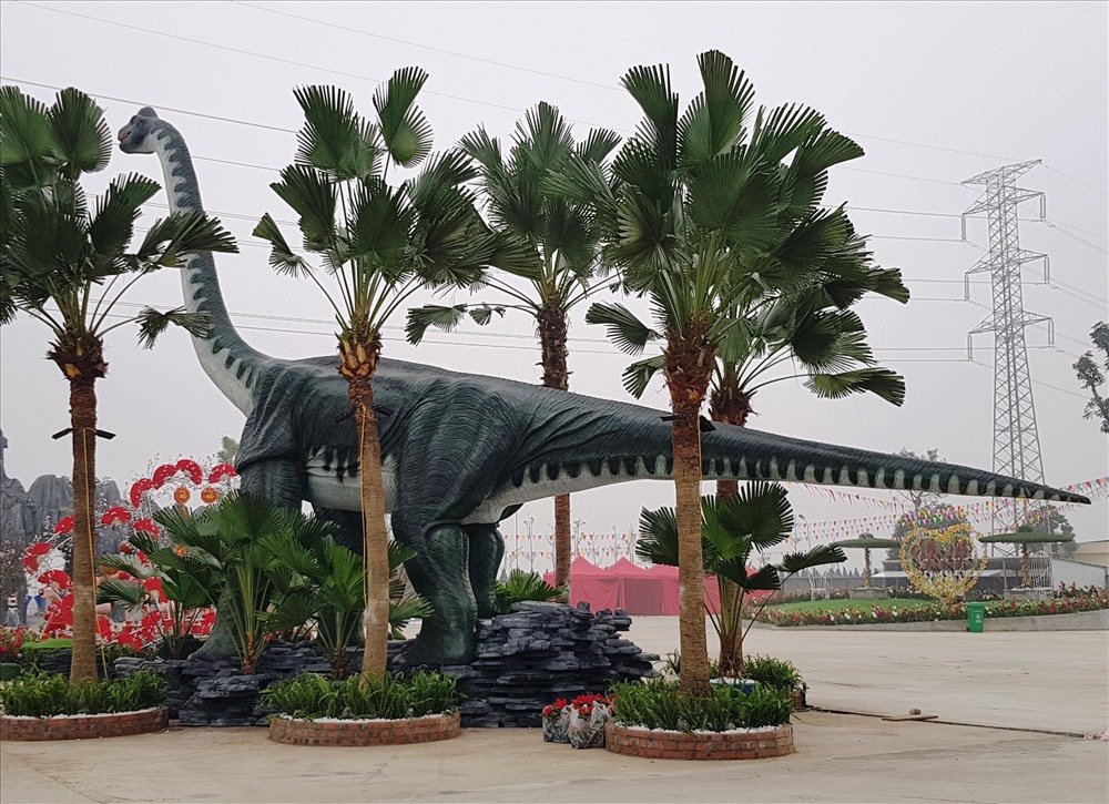 Công viên khủng long động dựa trên mô hình của các công viên Disneyland trên thế giới. Ảnh: NT
