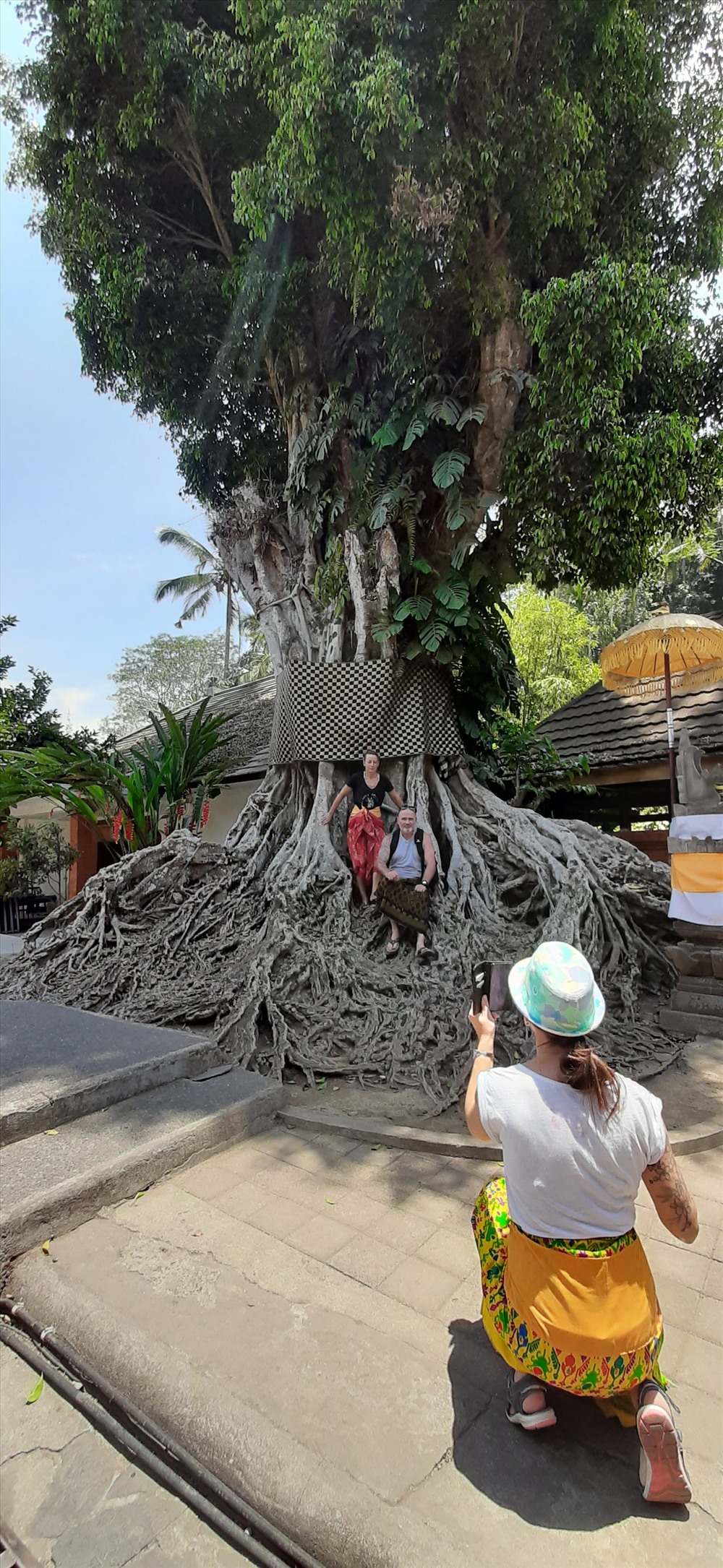 Những cây cổ thụ linh thiêng được thờ cúng, các di sản cổ kính độc đáo của đền thiêng nghìn tuổi đã quyến rũ du khách từ cái nhìn đầu tiên.