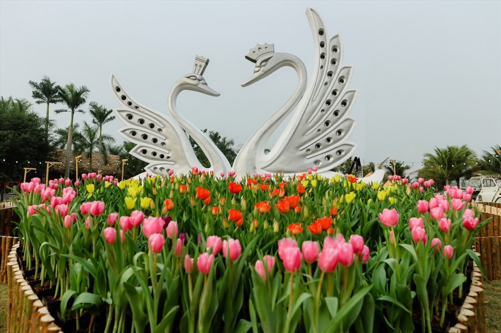 Được biết, lễ hội “Bản giao hưởng mùa xuân” sẽ được tổ chức tại Ecopark. Đây được xem là điểm du xuân quen thuộc với du khách mỗi dịp xuân về. Các lễ hội đều được trang trí rực rỡ theo các chủ đề phong phú được thay đổi mỗi năm, mang đến trải nghiệm mới lạ, thu hút đông đảo du khách trong và ngoài nước tới tham dự.