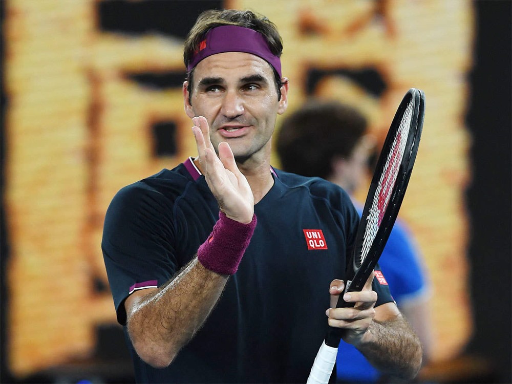 Federer tiếp tục thể hiện phong độ ổn định tại Australia mở rộng. Ảnh: India TV.