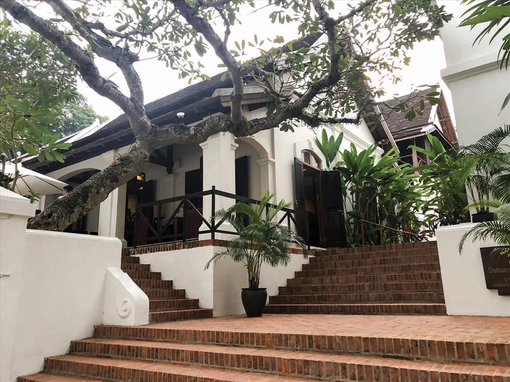 Một góc biệt thự ở cố kinh.