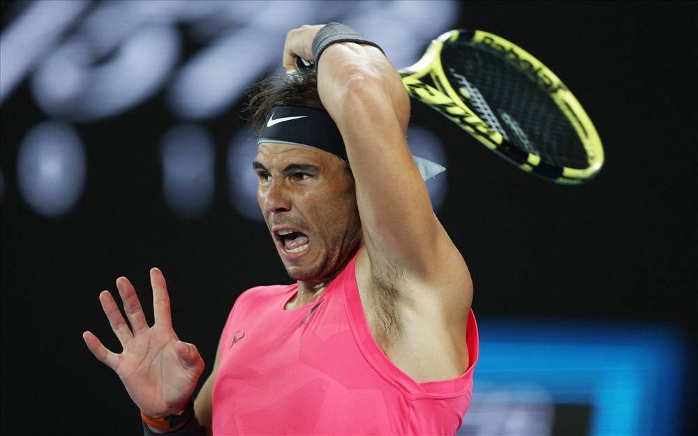 Nadal không mắc bất cứ sai lầm nào trong loạt tie-break cân não. Ảnh: Getty.