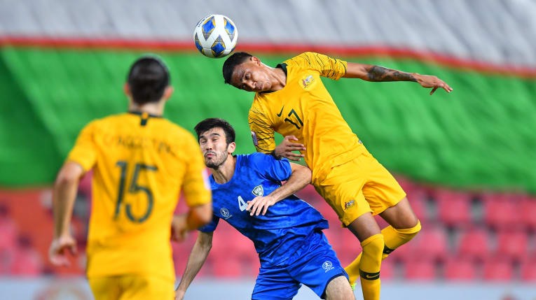 U23 Australia đánh bại đương kim vô địch U23 Uzbekistan ở trận tranh hạng Ba. Ảnh: AFC