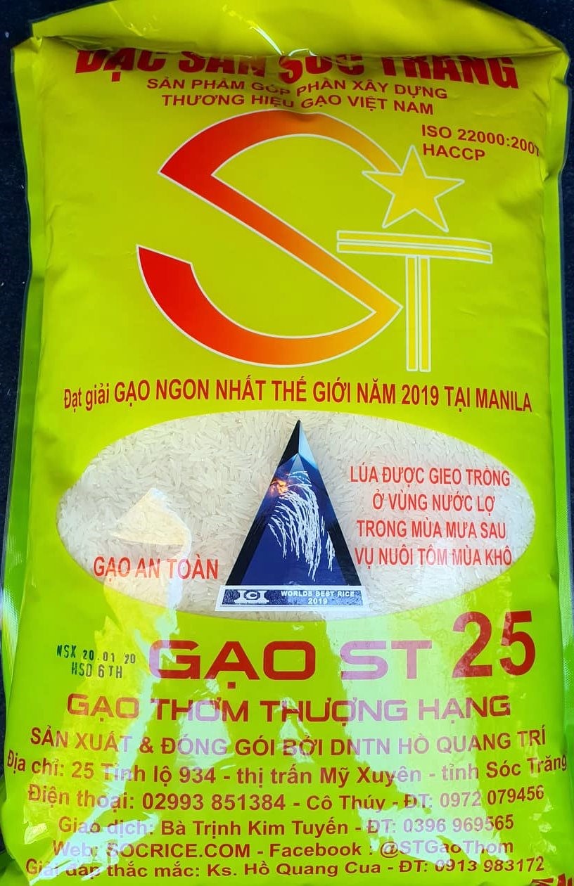 Tết này nhiều gia đình Việt được thưởng thức bữa cơm mà hạt gạo ngon nhất thế giới ST25 (ảnh Nhật Hồ)