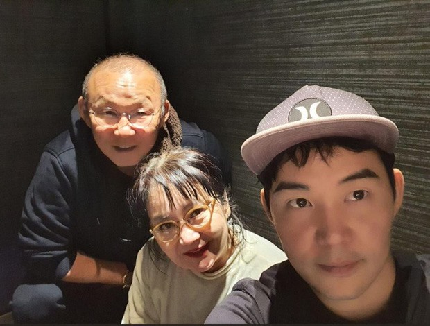 Hình ảnh được con trai ông Park chia sẻ trên mạng xã hội.