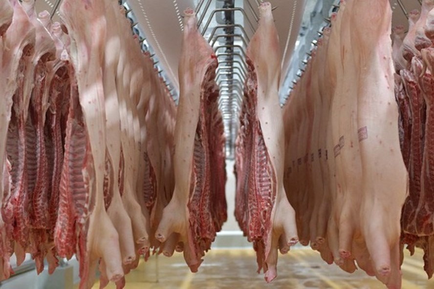 Giá thịt lợn sẽ tăng trong dịp Tết Nguyên đán, nhưng không gây biến động lớn. Ảnh: Kh.L