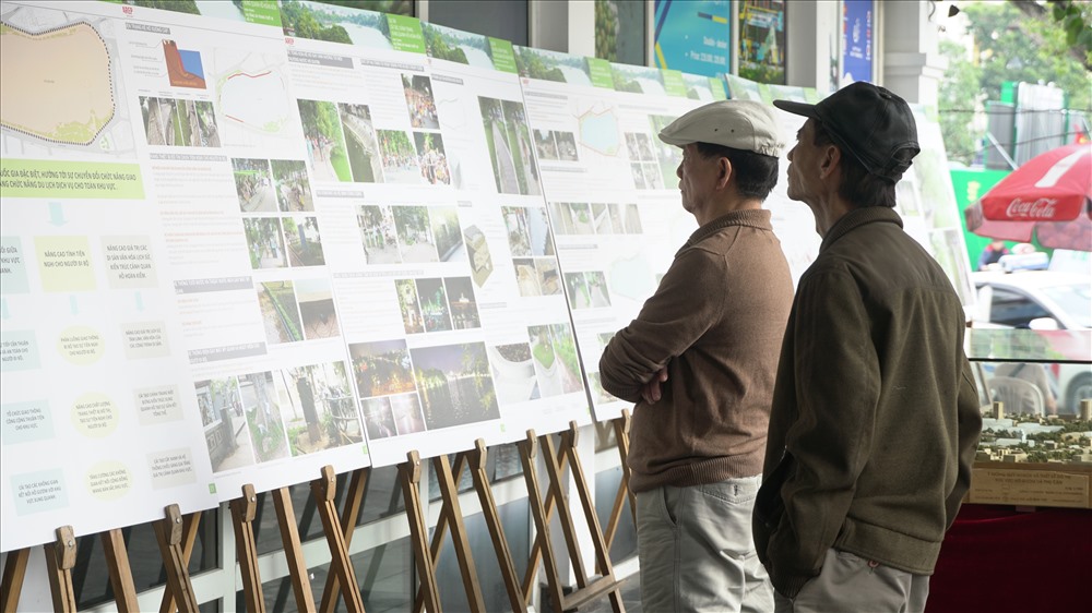 “Triển lãm giới thiệu dự án  xây dựng, cải tạo, chỉnh trang khu vực hồ Hoàn Kiếm”