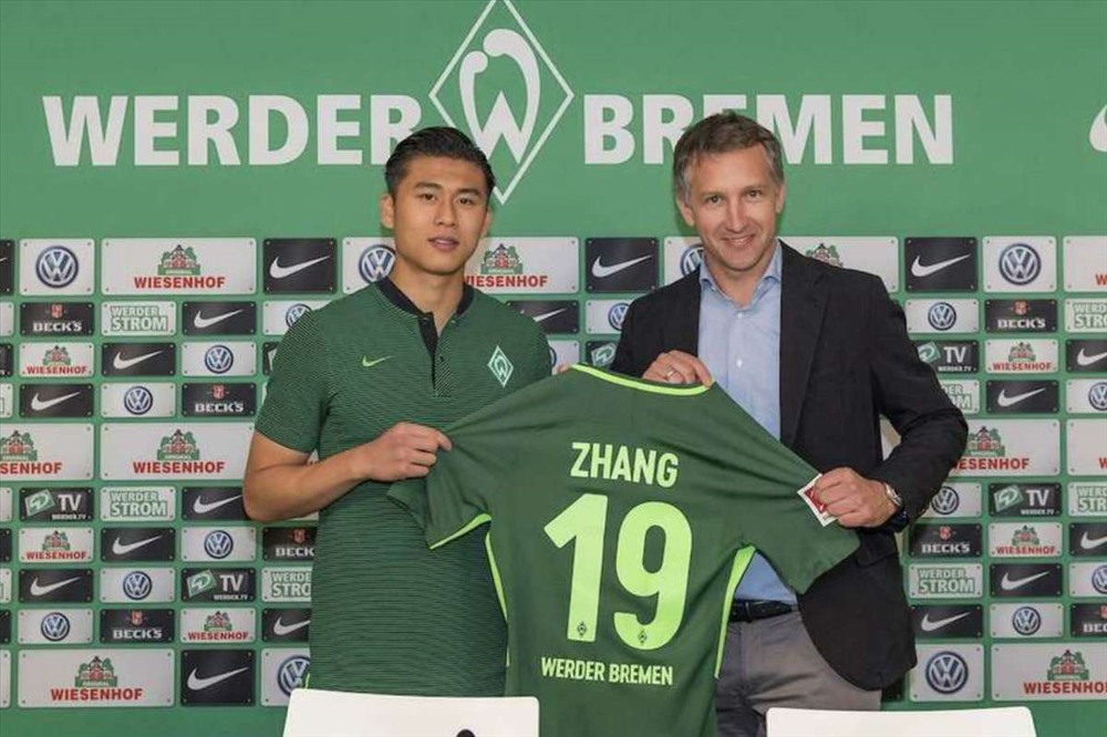 Trung Quốc triệu tập ngôi sao từng khoác áo Bremen cho vòng chung kết U23 châu Á. Ảnh: Bremen