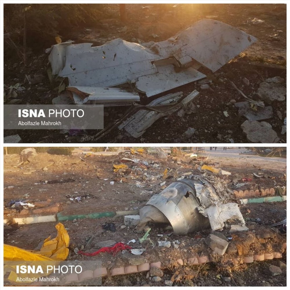 Thông tin về thương vong của vụ rơi máy bay thảm khốc ở Tehran được Reuters công bố. Ảnh: ISNA.