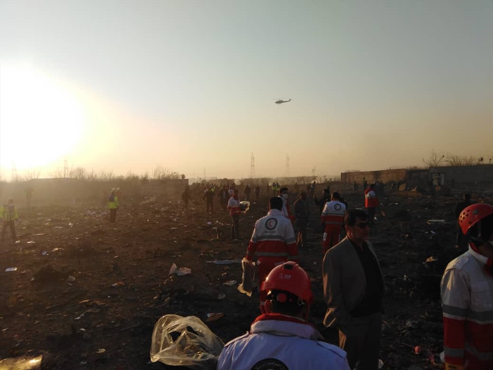 Trong khi đó, hãng tin IRNA dẫn lời một quan chức cho biết, có tất cả 160 hành khách và 9 thành viên phi hành đoàn trên máy bay gặp nạn ở ngoại ô Parand – thành phố thuộc hạt Robat Karim, tỉnh Tehran. Ảnh: AJ.