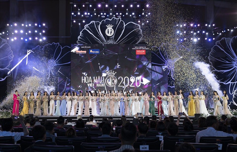 Top 35 thí sinh chung kết Hoa hậu Việt Nam 2020. Ảnh: HHVN.