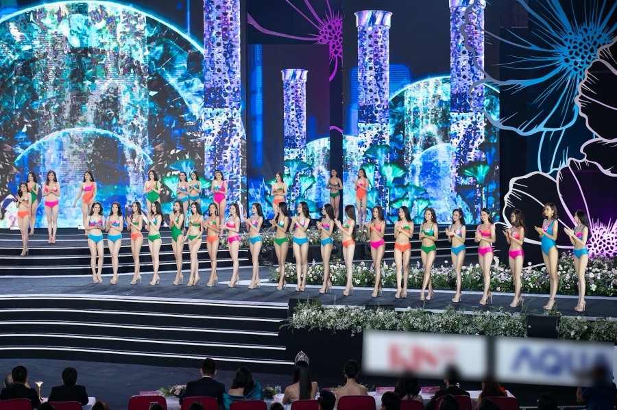 Các thí sinh Hoa hậu Việt Nam 2020. Ảnh: SV