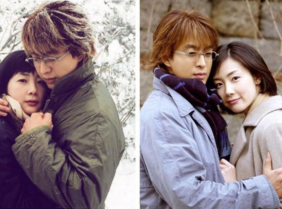 được bình chọn là một trong các đôi tình nhân màn ảnh đẹp nhất xứ Hàn, lấy đi nhiều nước mắt của khán giả. Ảnh: Knet.