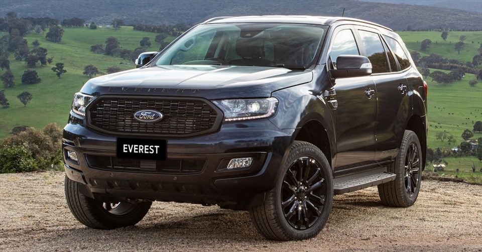 Ford Everest đứng thứ 2 với 652 xe. Ảnh: Ford.