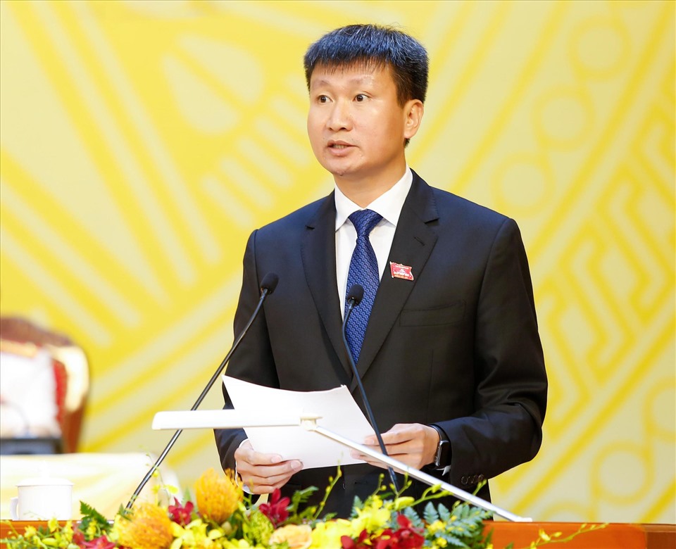 Ông Trần Huy Tuấn được bầu làm Chủ tịch UBND tỉnh Yên Bái. Ảnh PV