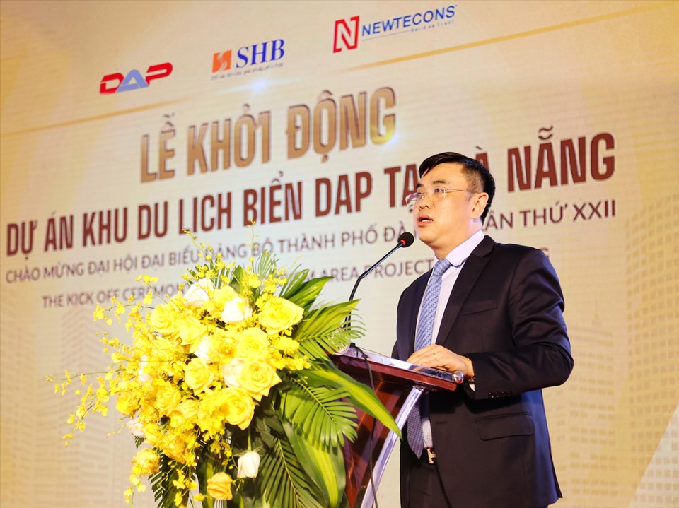 Ông Nguyễn Văn Lê, Tổng Giám đốc Ngân hàng SHB cam kết SHB sẽ hỗ trợ tối đa để dự án được triển khai và hoàn thành đúng tiến độ. Nguồn: T&T
