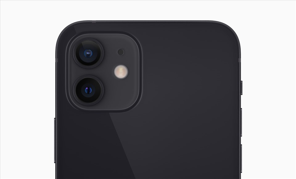 Hệ thống camera kép trên iPhone 12 và iPhone 12 Mini. Ảnh: Apple