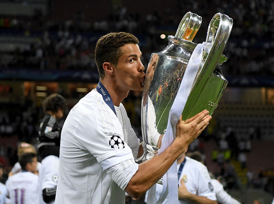 Ronaldo còn nhiều kỷ lục chưa chạm tới tại Champions League. Ảnh: Getty