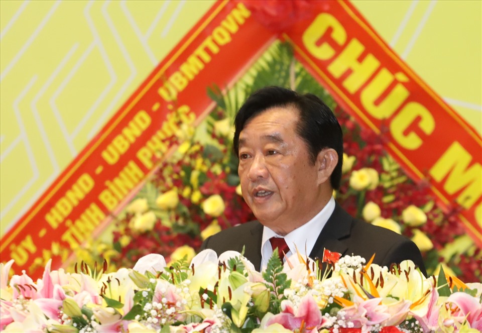 Ông Nguyễn Hoàng Thao - Chủ tịch UBND tỉnh Bình Dương được bầu giữ chức Phó Bí thư Tỉnh ủy Bình Dương. Ảnh: Xuân Thi