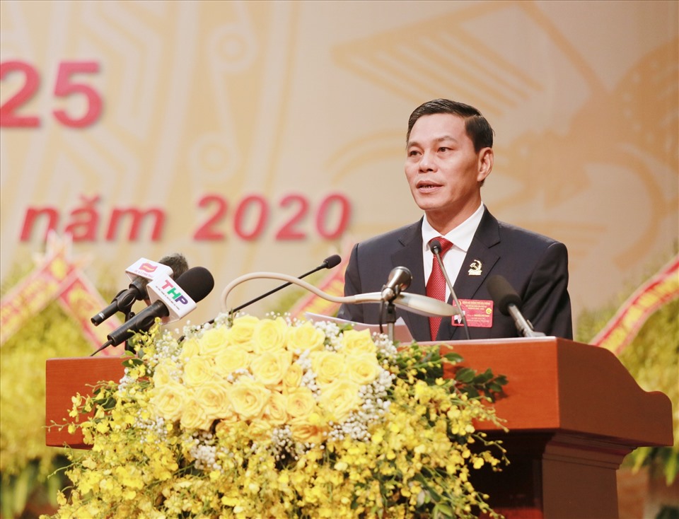 Ông Nguyễn Văn Tùng - Chủ tịch UBND TP tái đắc cử chức Phó bí thư Thành ủy Hải Phòng khóa XVI - ảnh HP