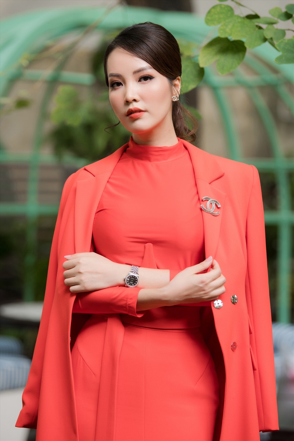 “Hoa hậu Việt Nam 2020 là cuộc thi duy nhất trong năm nay nên chúng tôi càng phải khắt khe hơn“, Thuỵ Vân chia sẻ. Ảnh: Toàn Vũ.