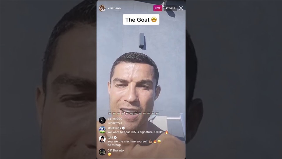 Ảnh: Ronaldo Instagram