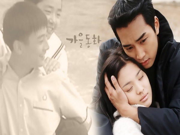 Phim “Trái tim mùa thu” đã giúp cho 2 nam nữ diễn viên chính trở nên nổi tiếng khắp Châu Á. Ảnh nguồn: Mnhet.