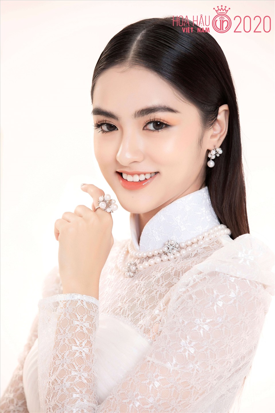 Gương mặt của Hà My được coi là khá nổi bật trong top 35 thí sinh chung kết Hoa hậu Việt Nam 2020. Ảnh: HHVN.