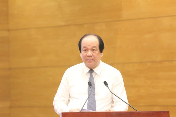 Bộ trưởng, Chủ nhiệm Văn phòng Chính phủ Mai Tiến Dũng cho biết, kinh tế tháng 9.2020 của Việt Nam có nhiều điểm sáng. Ảnh P.Đông